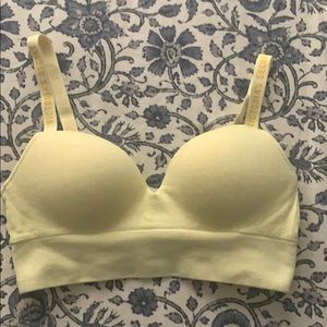 Victoria Secret light yellow bra